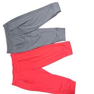 Fabletics Crop High Rise Leggings with Pleated Front